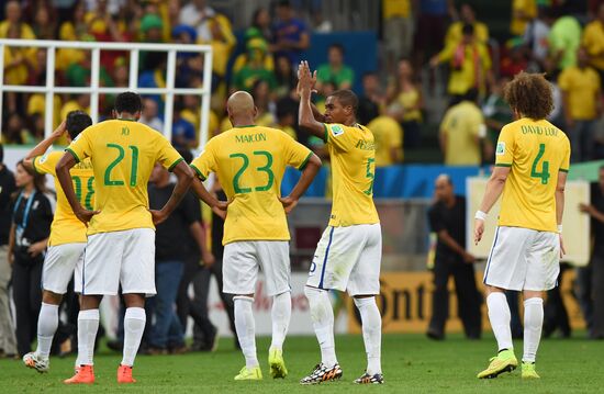 2014 FIFA World Cup third place play-off. Brazil vs. Netherlands