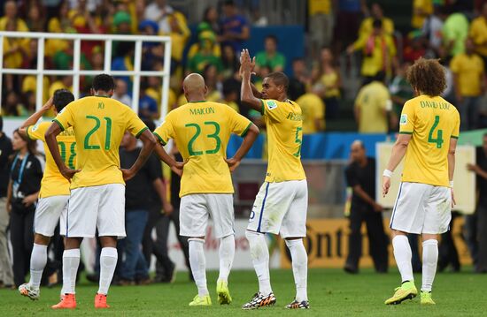 2014 FIFA World Cup third place play-off. Brazil vs. Netherlands