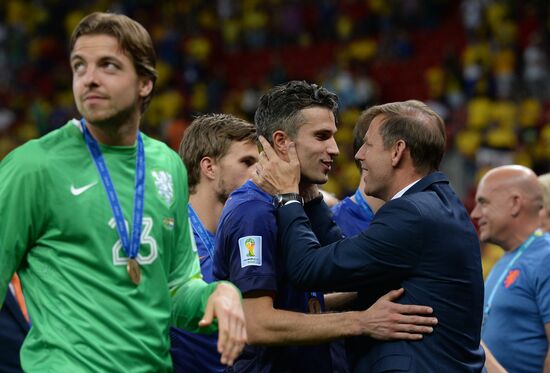 2014 FIFA World Cup third place play-off. Brazil vs. Netherlands