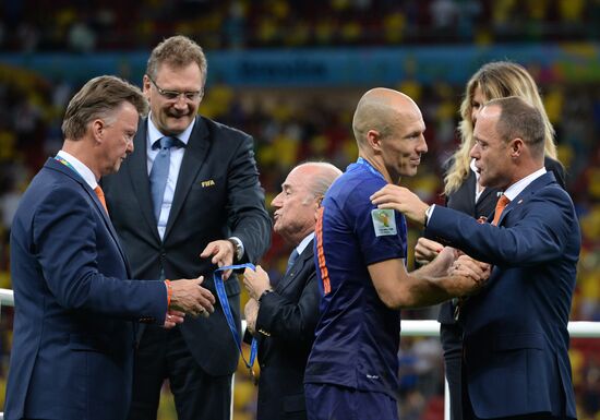 2014 FIFA World Cup third place play-off. Brazil vs. Netherlands