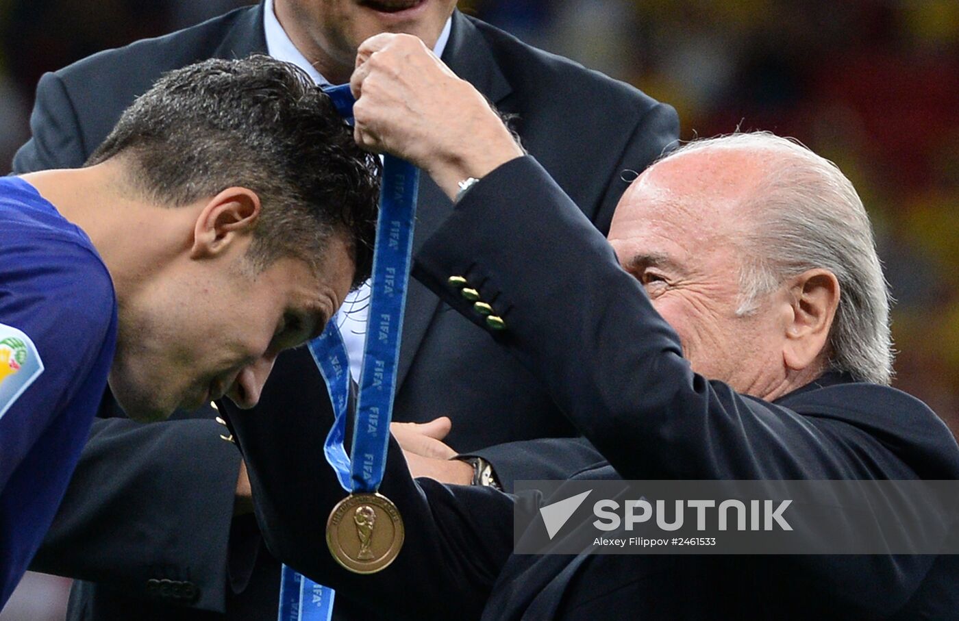 2014 FIFA World Cup third place play-off. Brazil vs. Netherlands