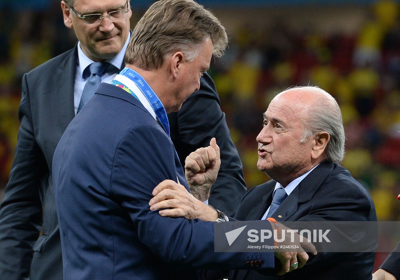 2014 FIFA World Cup third place play-off. Brazil vs. Netherlands