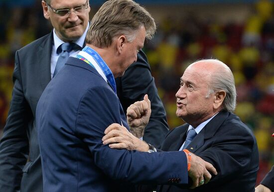 2014 FIFA World Cup third place play-off. Brazil vs. Netherlands