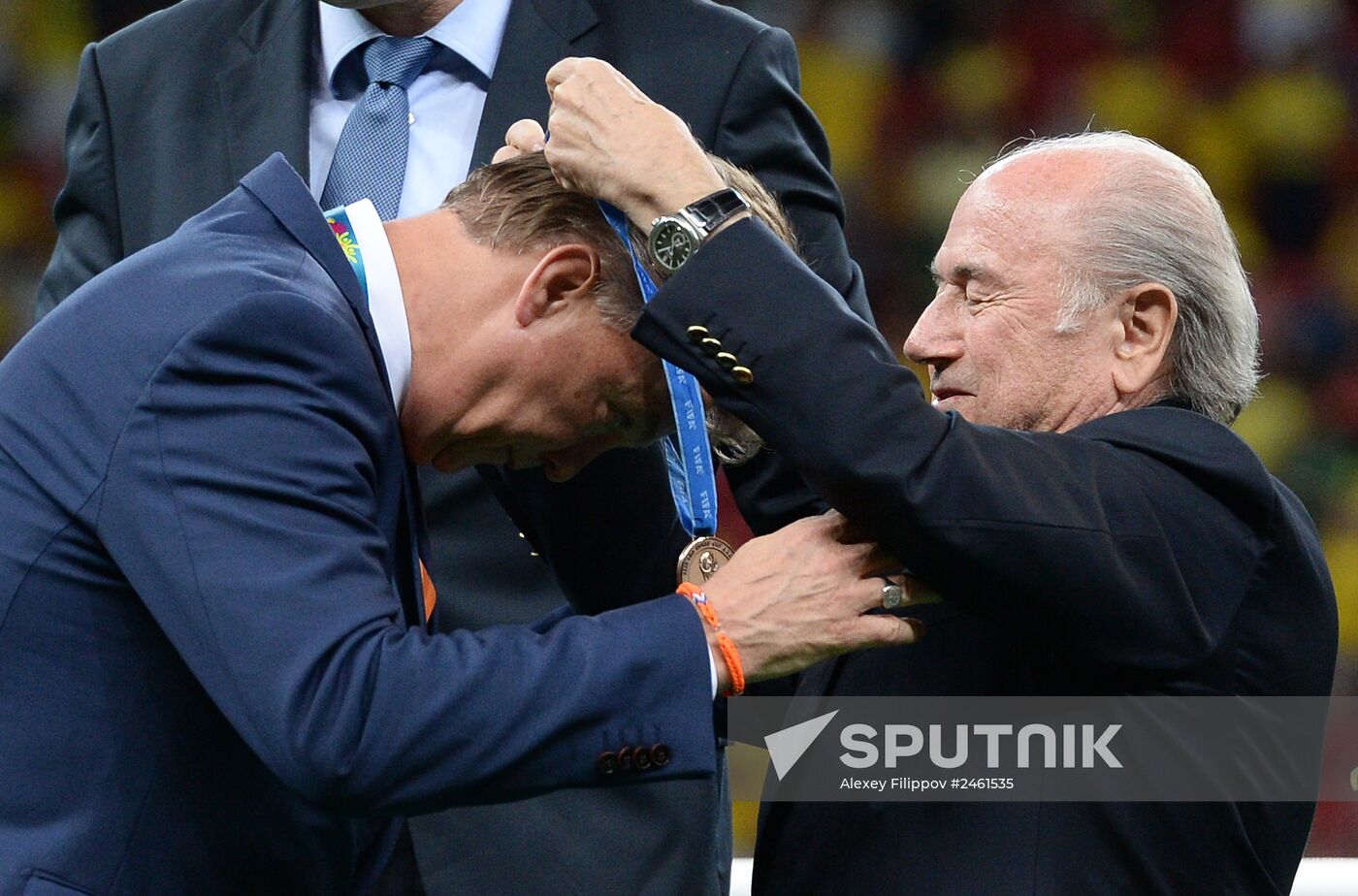 2014 FIFA World Cup third place play-off. Brazil vs. Netherlands