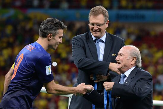 2014 FIFA World Cup third place play-off. Brazil vs. Netherlands