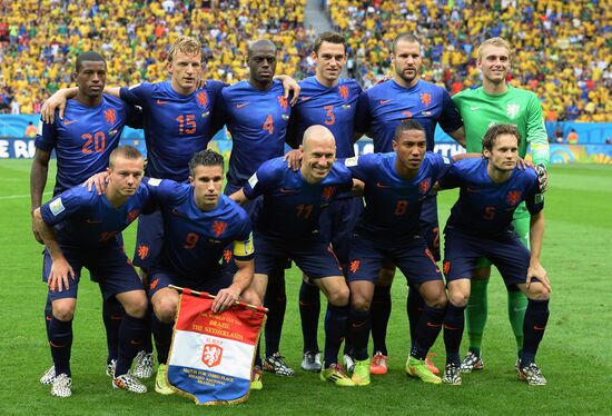 2014 FIFA World Cup third place play-off. Brazil vs. Netherlands