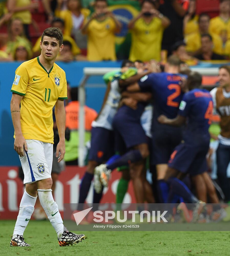 FIFA World Cup 2014. Third place match. Brazil vs. Netherlands