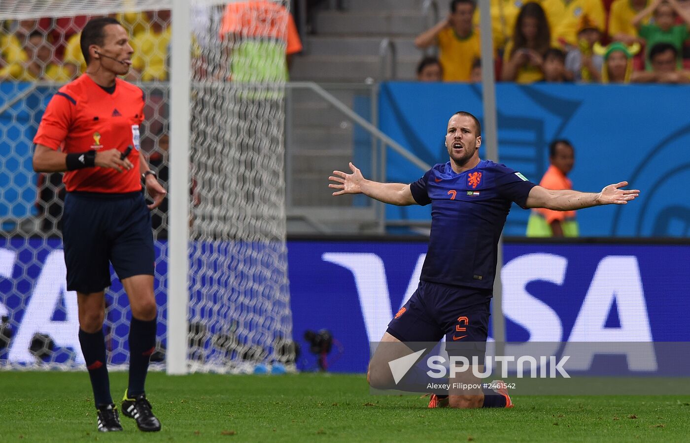 2014 FIFA World Cup third place play-off. Brazil vs. Netherlands