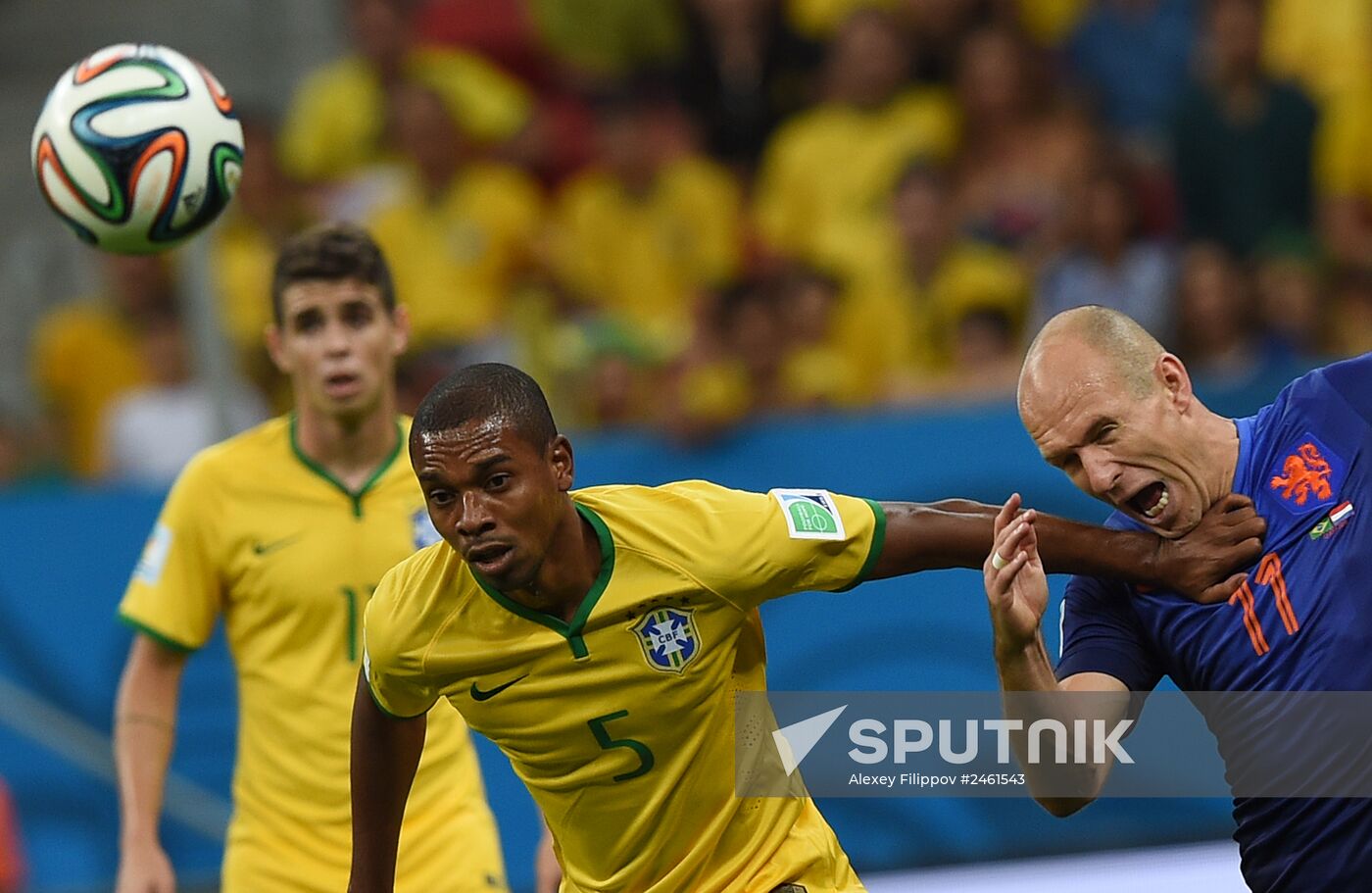 FIFA World Cup 2014. Third place match. Brazil vs. Netherlands