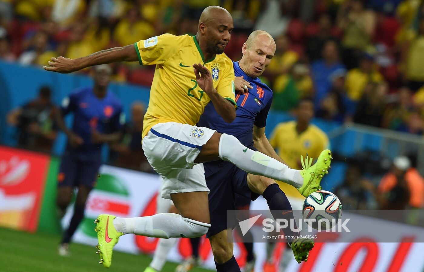 FIFA World Cup 2014. Third place match. Brazil vs. Netherlands
