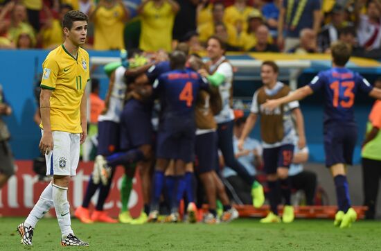 2014 FIFA World Cup third place play-off. Brazil vs. Netherlands