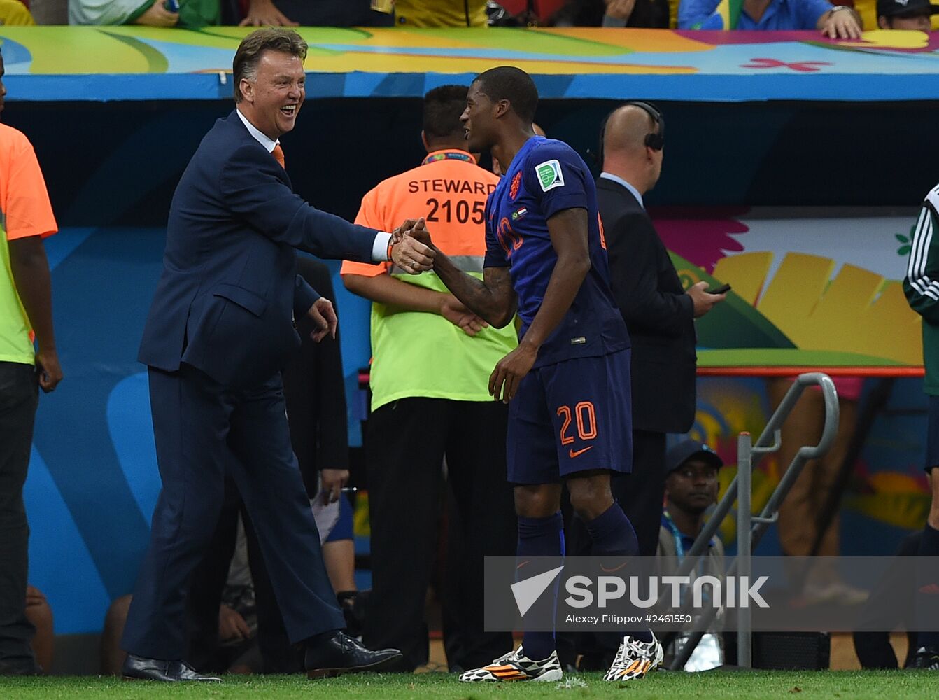 2014 FIFA World Cup third place play-off. Brazil vs. Netherlands