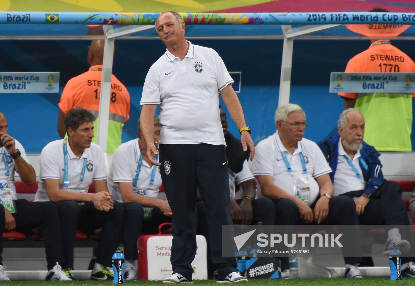 2014 FIFA World Cup third place play-off. Brazil vs. Netherlands