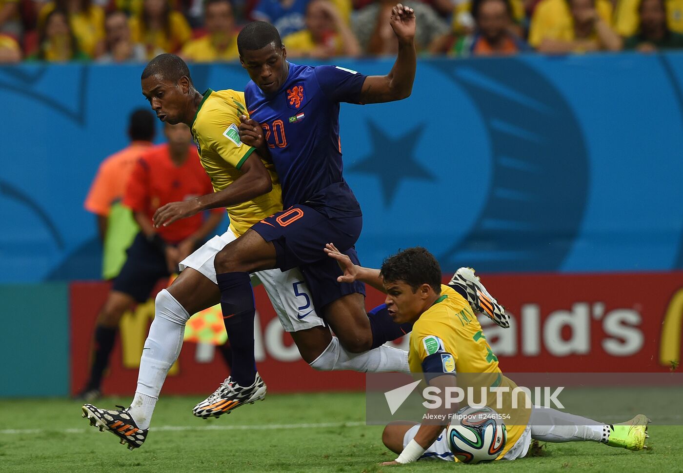 FIFA World Cup 2014. Third place match. Brazil vs. Netherlands