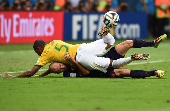 FIFA World Cup 2014. Third place match. Brazil vs. Netherlands