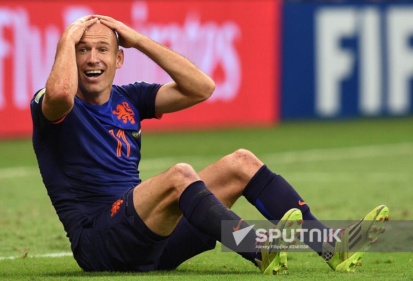 2014 FIFA World Cup third place play-off. Brazil vs. Netherlands
