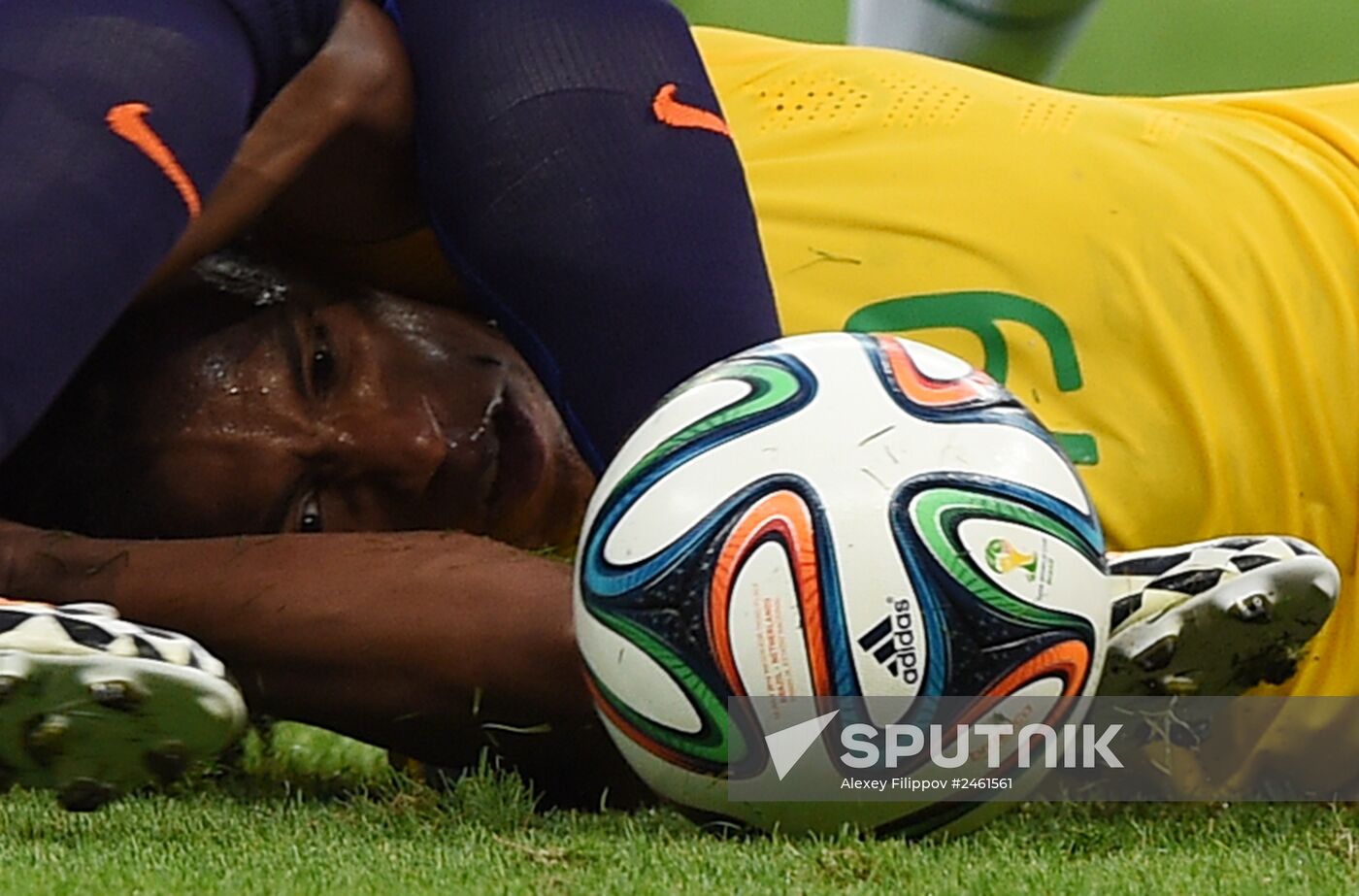 2014 FIFA World Cup third place play-off. Brazil vs. Netherlands
