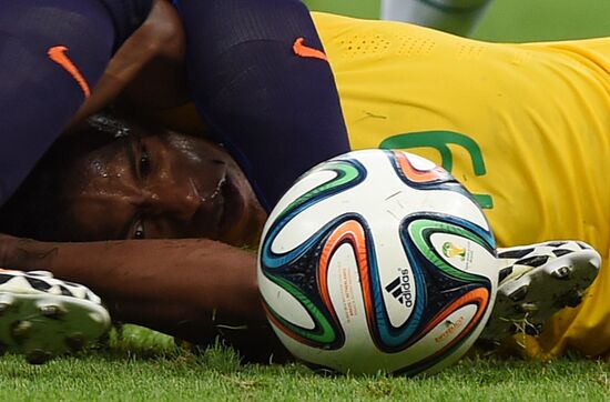 2014 FIFA World Cup third place play-off. Brazil vs. Netherlands