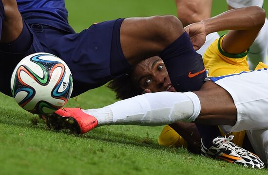 2014 FIFA World Cup third place play-off. Brazil vs. Netherlands