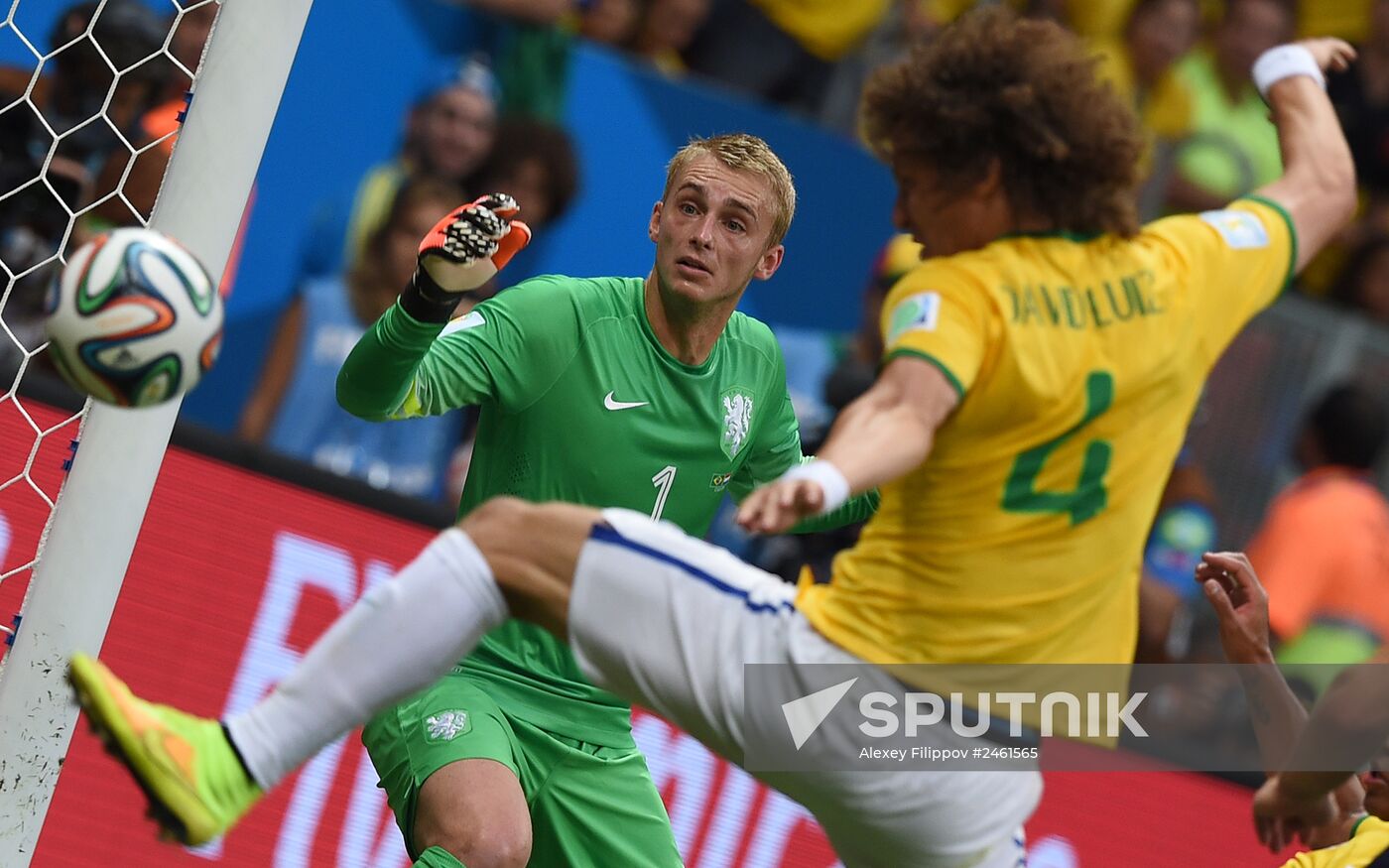 2014 FIFA World Cup third place play-off. Brazil vs. Netherlands