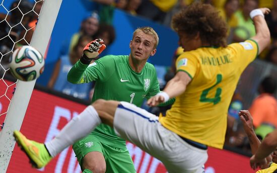 2014 FIFA World Cup third place play-off. Brazil vs. Netherlands
