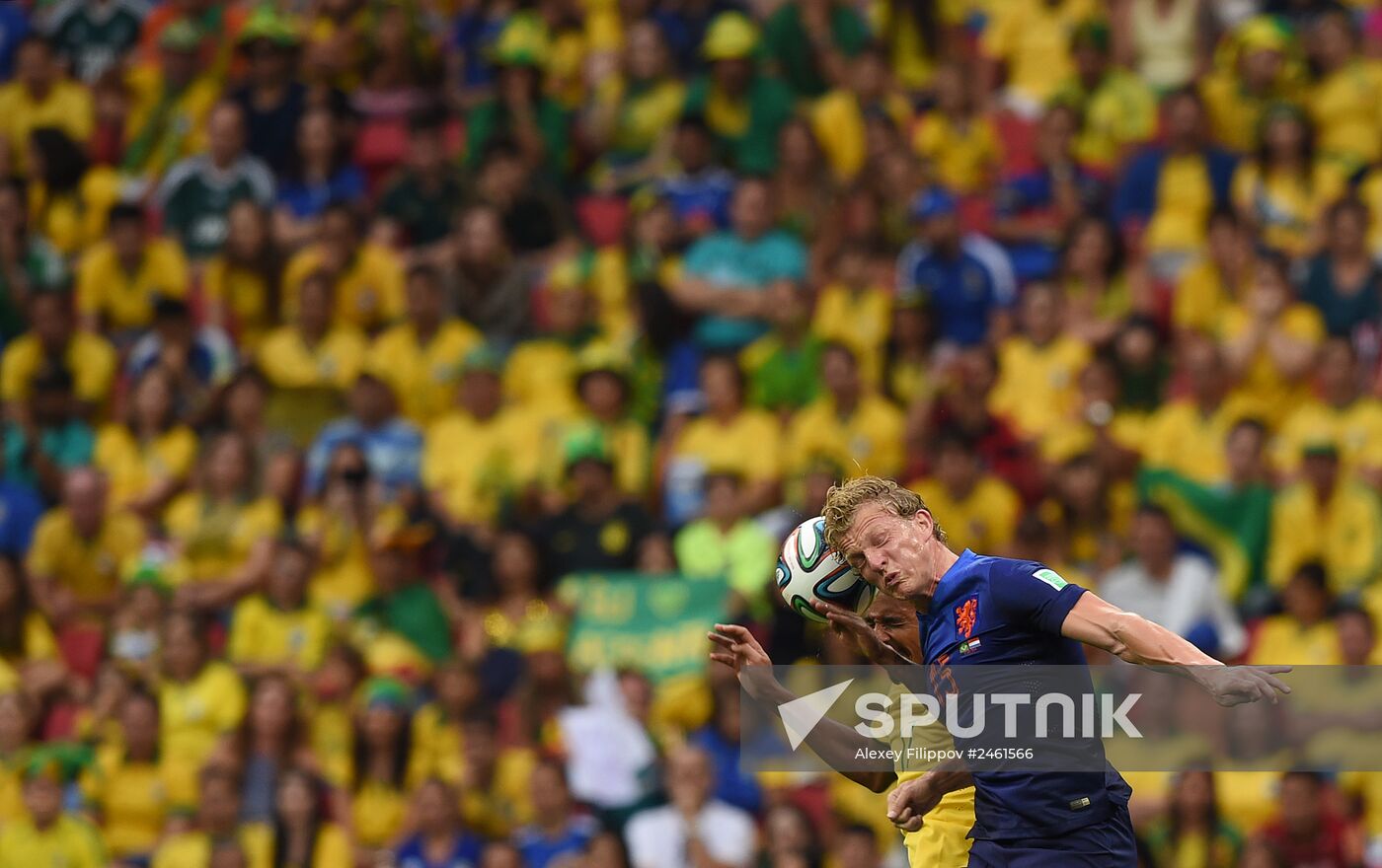 2014 FIFA World Cup third place play-off. Brazil vs. Netherlands