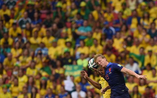 2014 FIFA World Cup third place play-off. Brazil vs. Netherlands