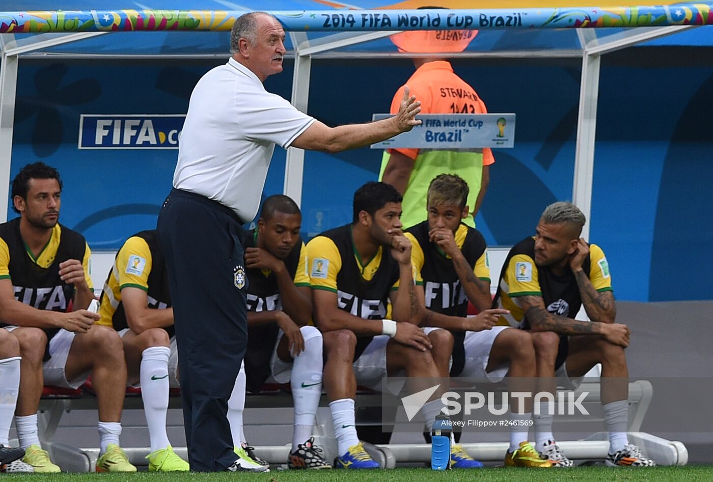 2014 FIFA World Cup third place play-off. Brazil vs. Netherlands