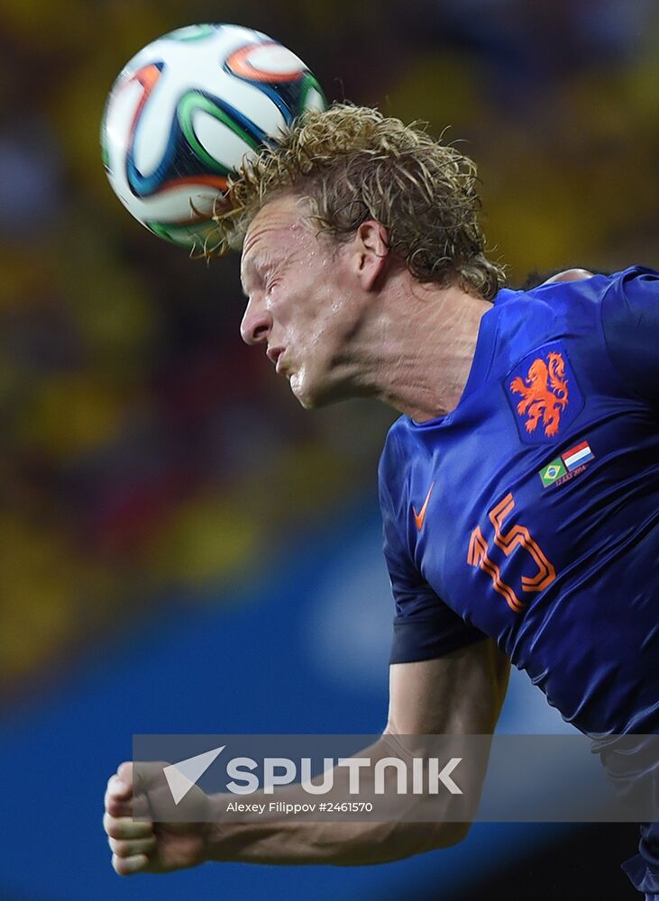 2014 FIFA World Cup third place play-off. Brazil vs. Netherlands