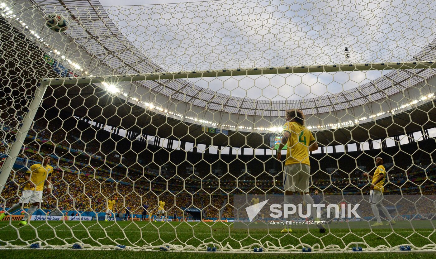 2014 FIFA World Cup third place play-off. Brazil vs. Netherlands