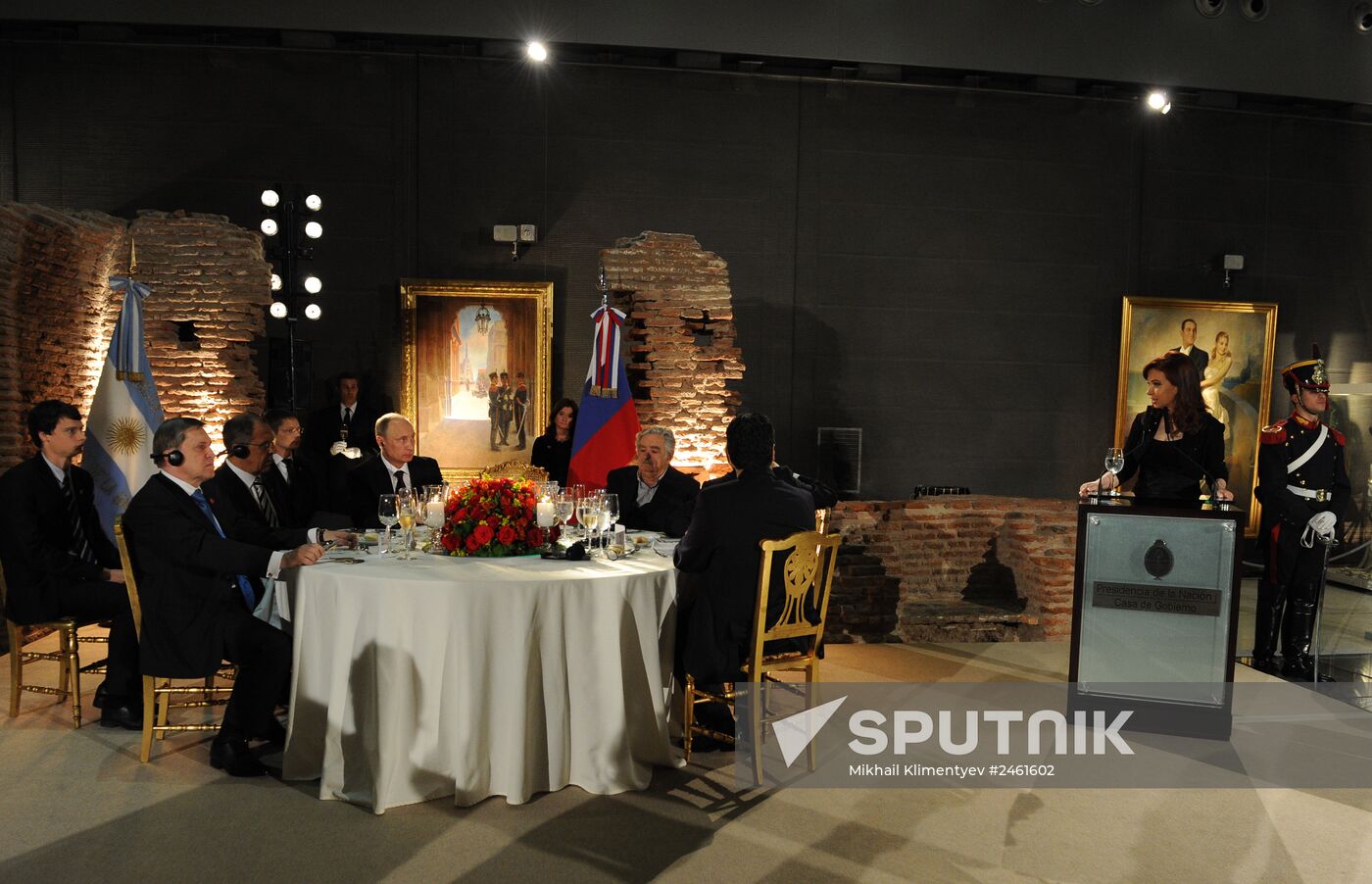 Vladimir Putin's visit to the Argentine Republic