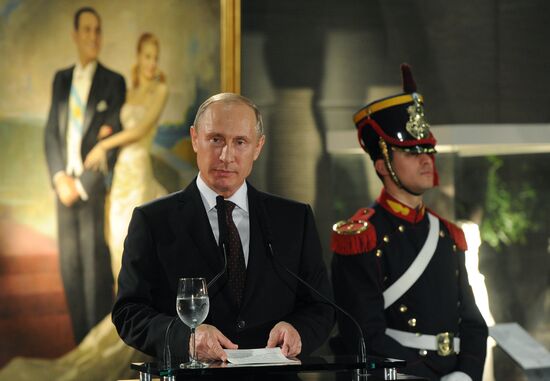 Vladimir Putin's visit to the Argentine Republic