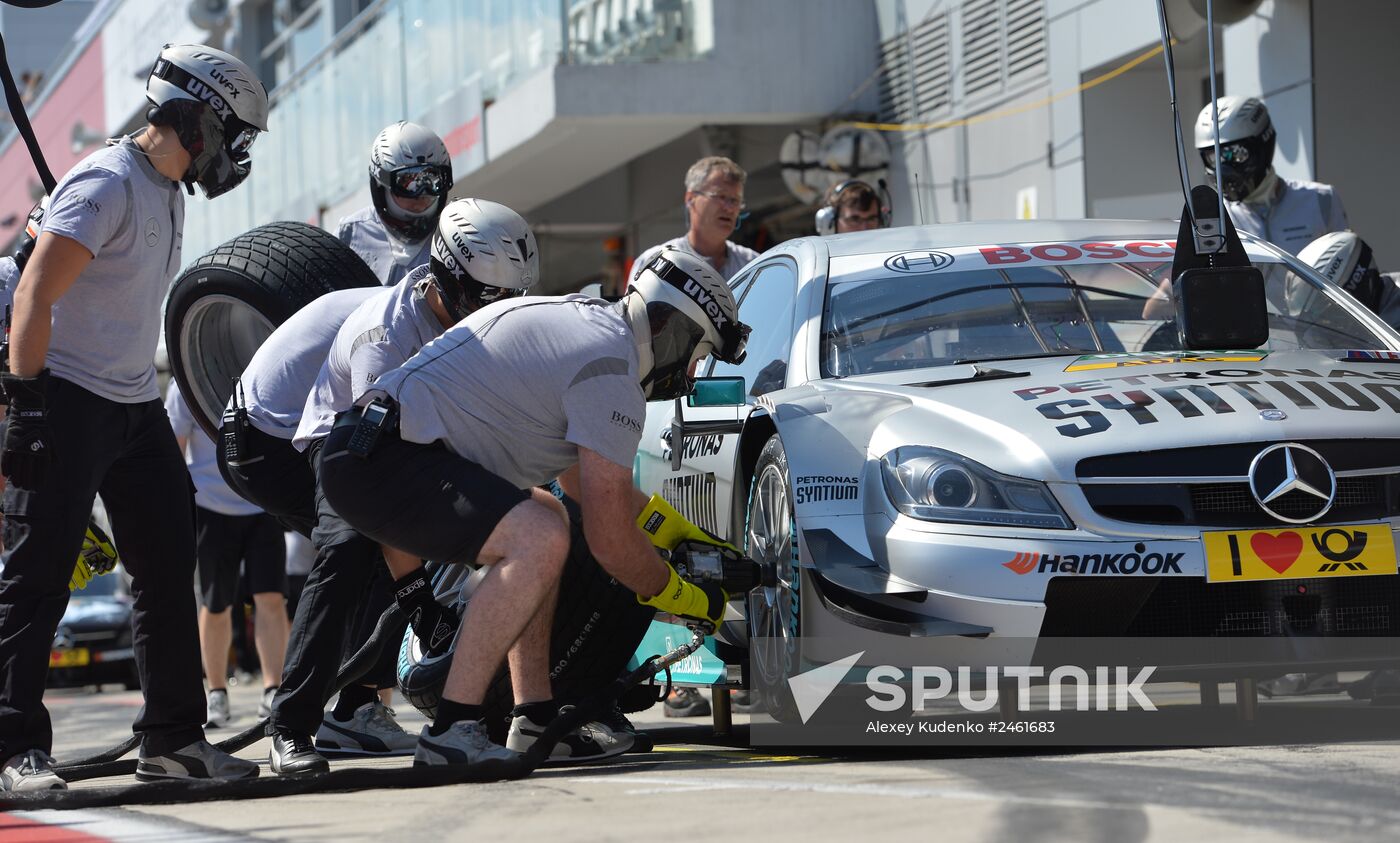 Car racing. DTM. Round Five. Day Three