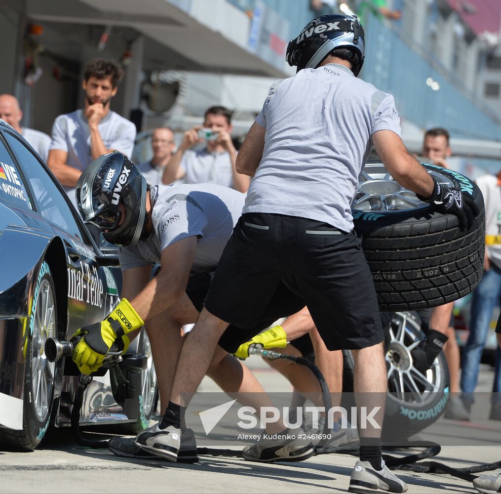 Car racing. DTM. Round Five. Day Three