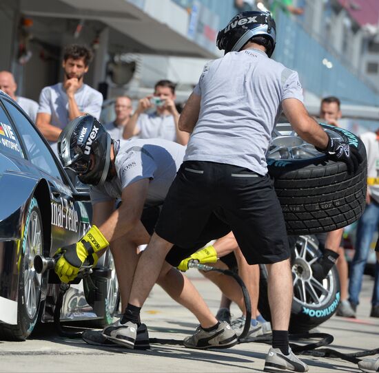 Car racing. DTM. Round Five. Day Three