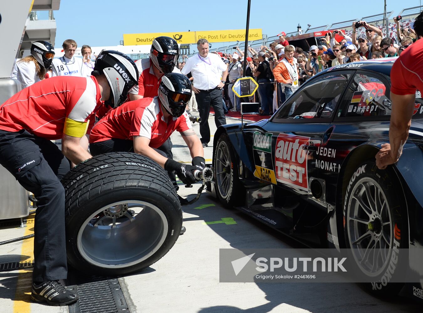 Car racing. DTM. Round Five. Day Three