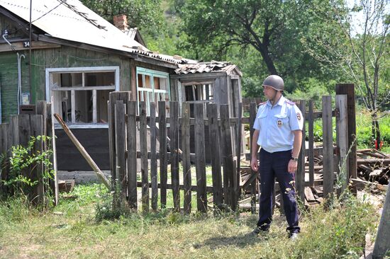 Town of Donetsk in Russia's Rostov Region shelled from Ukrainian territory