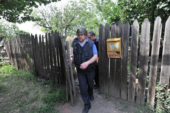 Town of Donetsk in Russia's Rostov Region shelled from Ukrainian territory