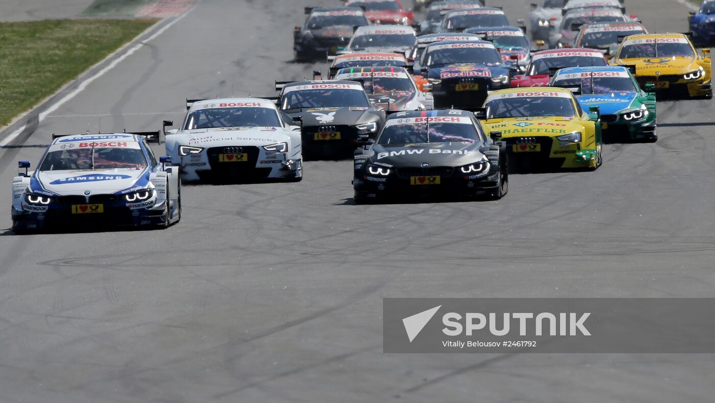 Car racing. DTM. Round Five. Day Three