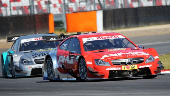 Car racing. DTM. Round Five. Day Three