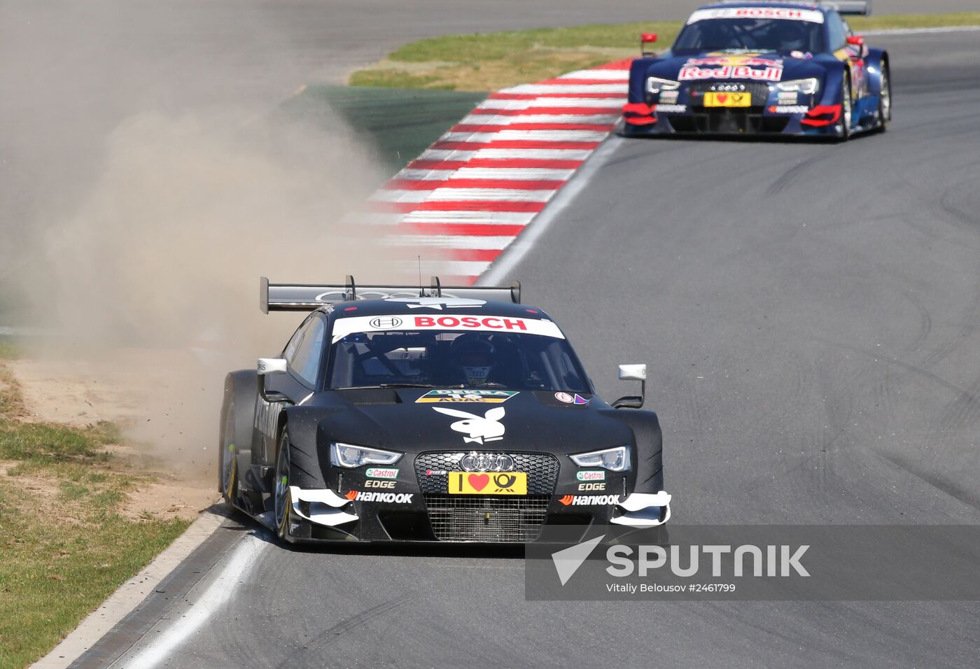 Car racing. DTM. Round Five. Day Three