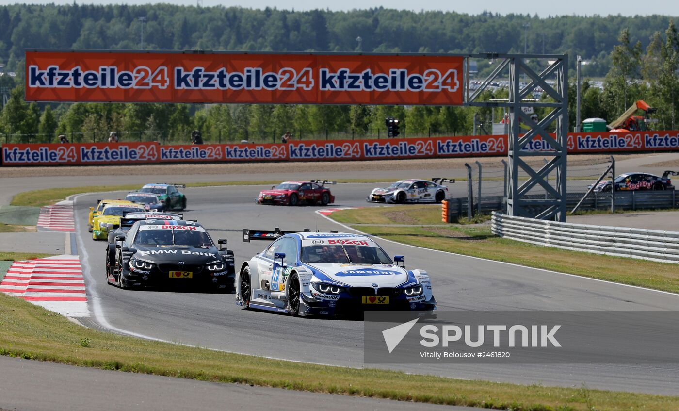 Car racing. DTM. Round Five. Day Three