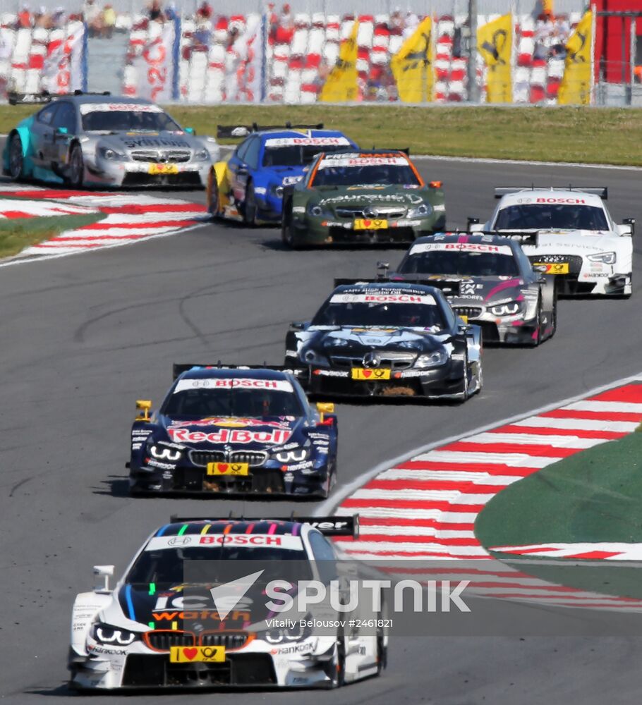 Car racing. DTM. Round Five. Day Three