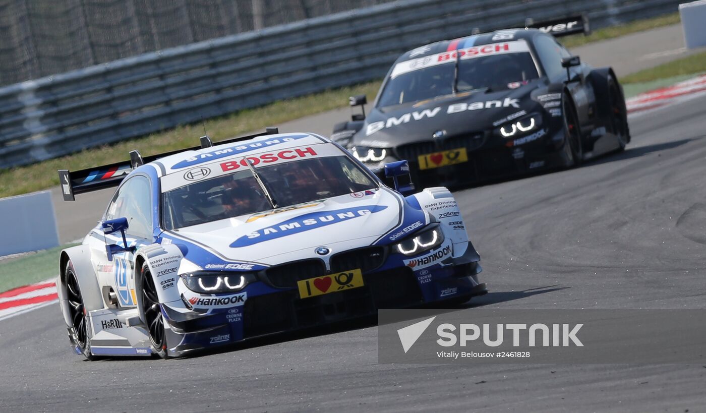 Car racing. DTM. Round Five. Day Three