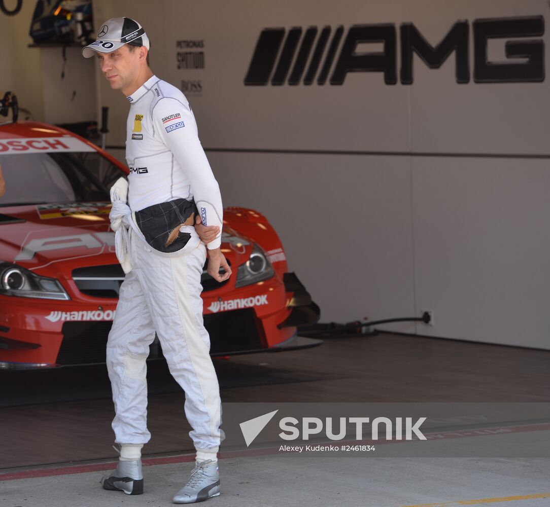 Car racing. DTM. Round Five. Day Three