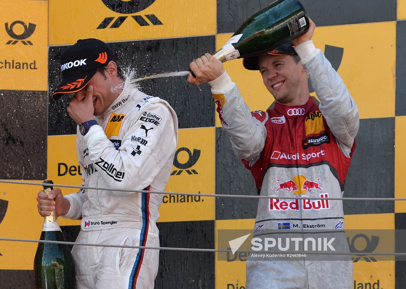 Car racing. DTM. Round Five. Day Three