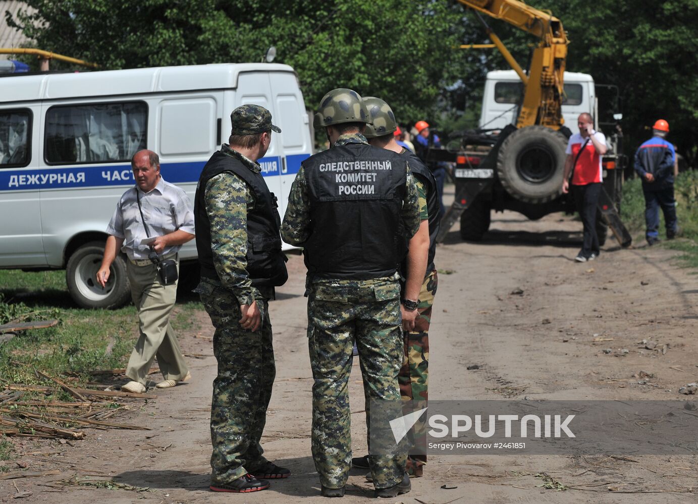 Town of Donetsk, Rostov Region, attacked with HE shells from Ukrainian side