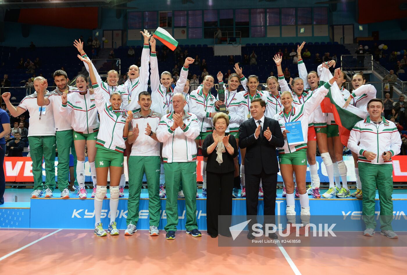 Women's Volleyball Boris Yeltsin Cup 2014. Final. Russia vs. Bulgaria