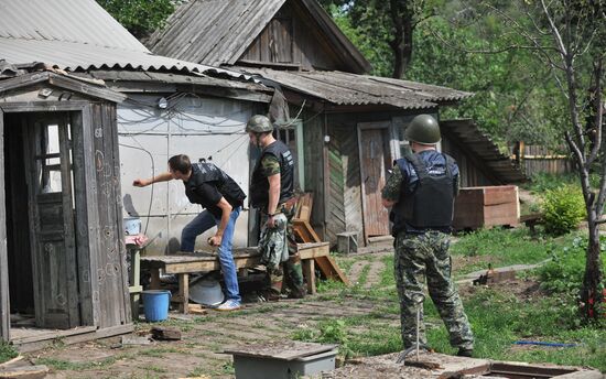 Town of Donetsk, Rostov Region, attacked with HE shells from Ukrainian side