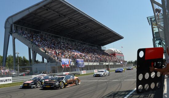 Car racing. DTM. Round Five. Day Three